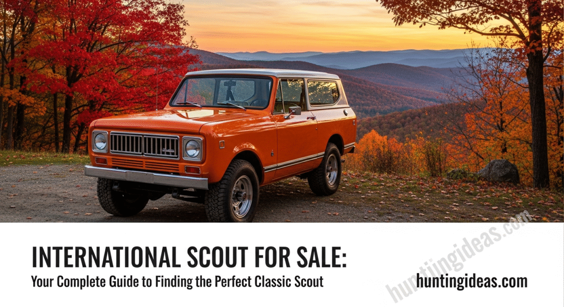 international scout for sale