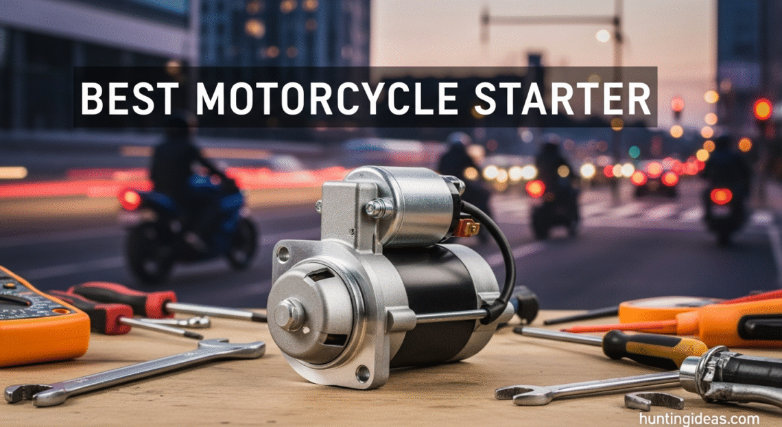 best motorcycle starter​