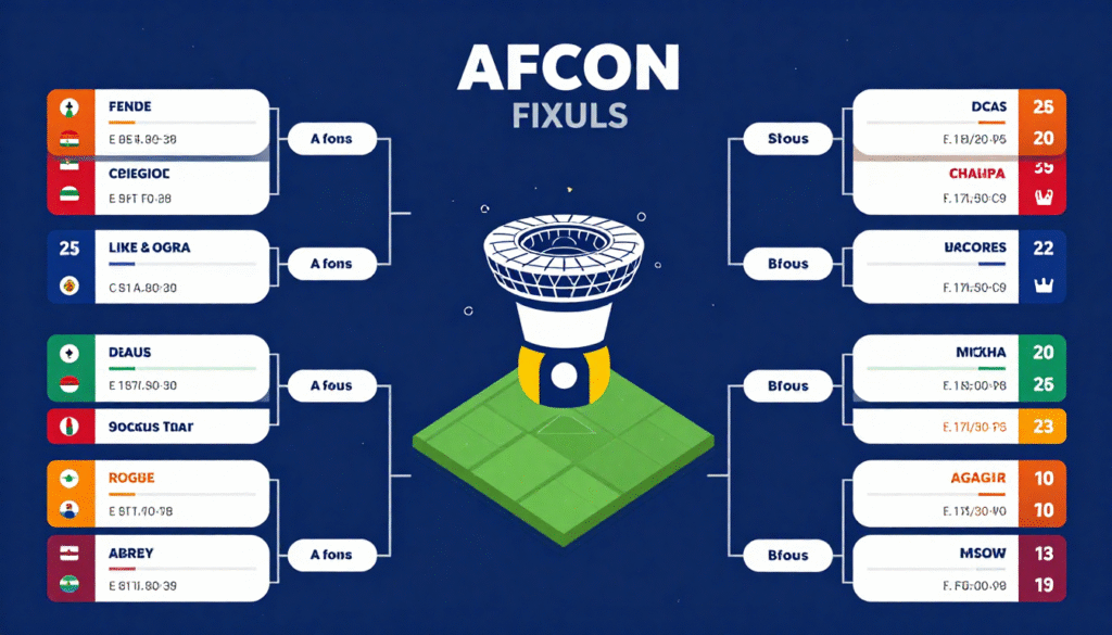 afcon fixtures