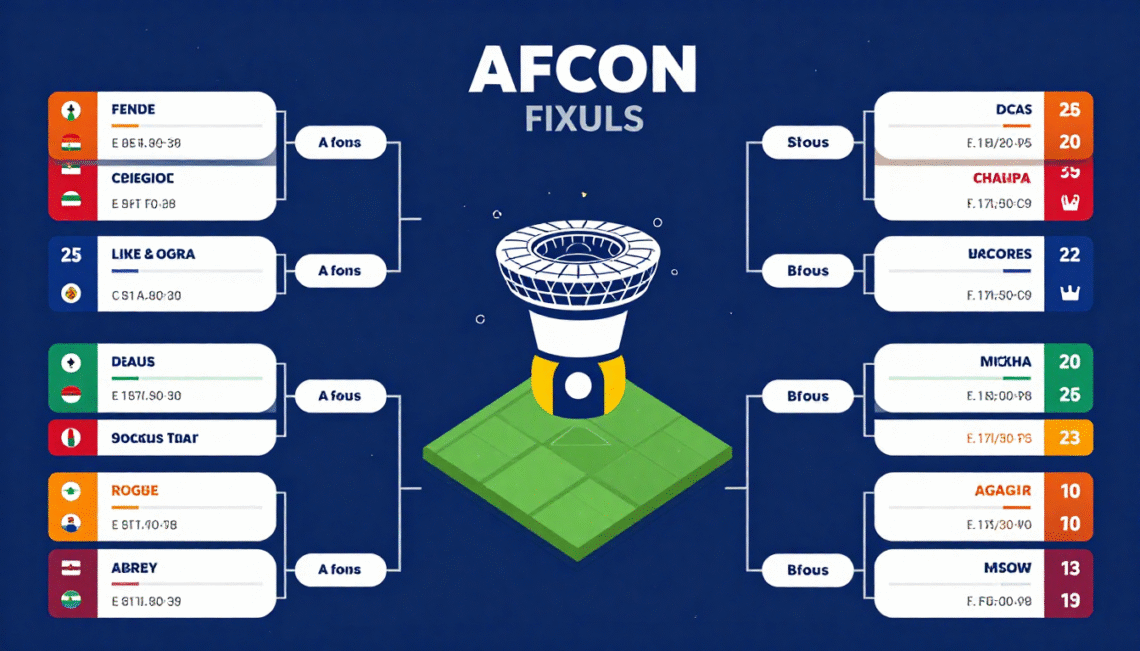 afcon fixtures
